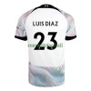 Maillot de Supporter Liverpool Luis Diaz 23 Extérieur 2022-23 Pour Homme